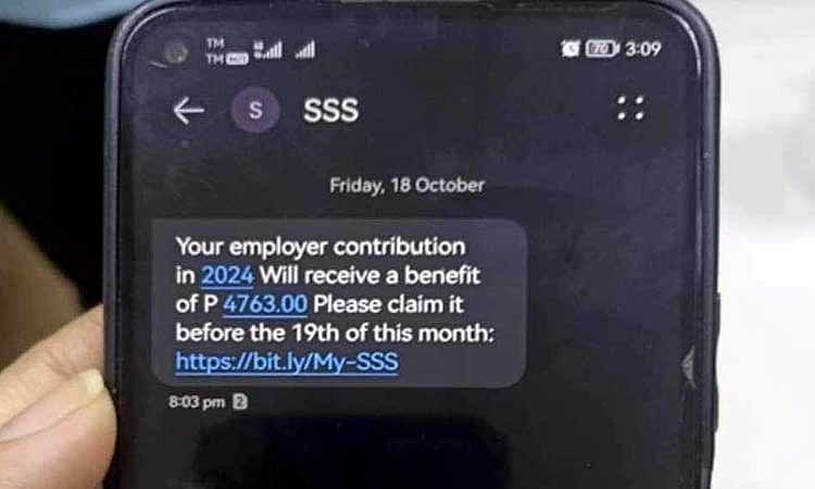 SSS warns members, Uplift beneficiaries vs email, text scams