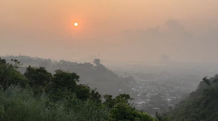 Forest fire-linked haze still present in Palawan, areas in Visayas, Mindanao