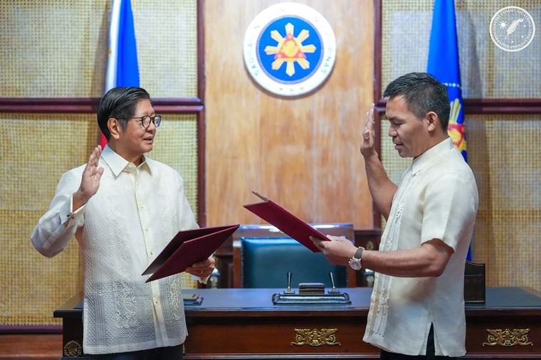 Pacquiao joins Marcos Cabinet as anti-poverty czar