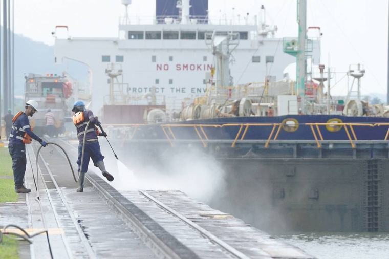 Panama Canal begins reducing transit