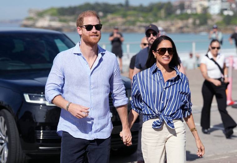 Trump 'happy' Prince Harry and Meghan have left US