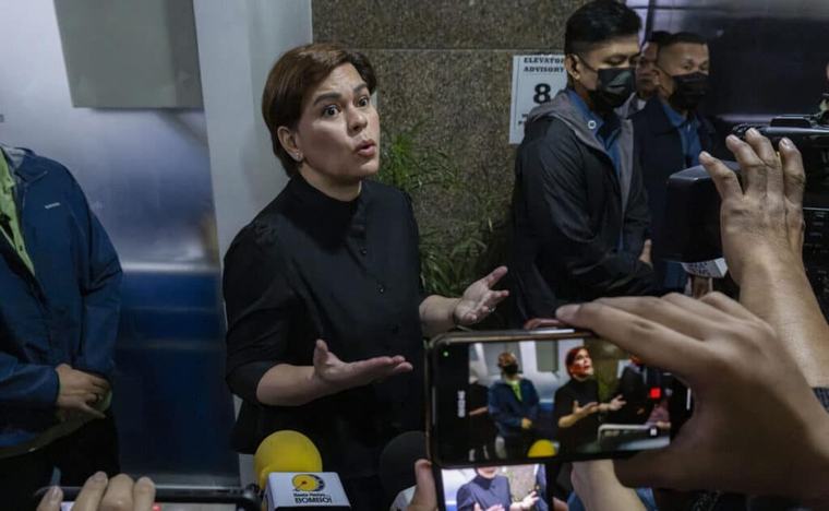 Sara Duterte initially sought detention at Camp Crame – Remulla