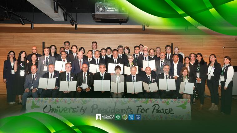#GoingGlobal: VSU signs University Presidents for Peace Declaration in Hiroshima University, Japan