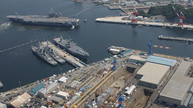 How Asian shipyards in Japan, Korea and Philippines keep US warships battle ready