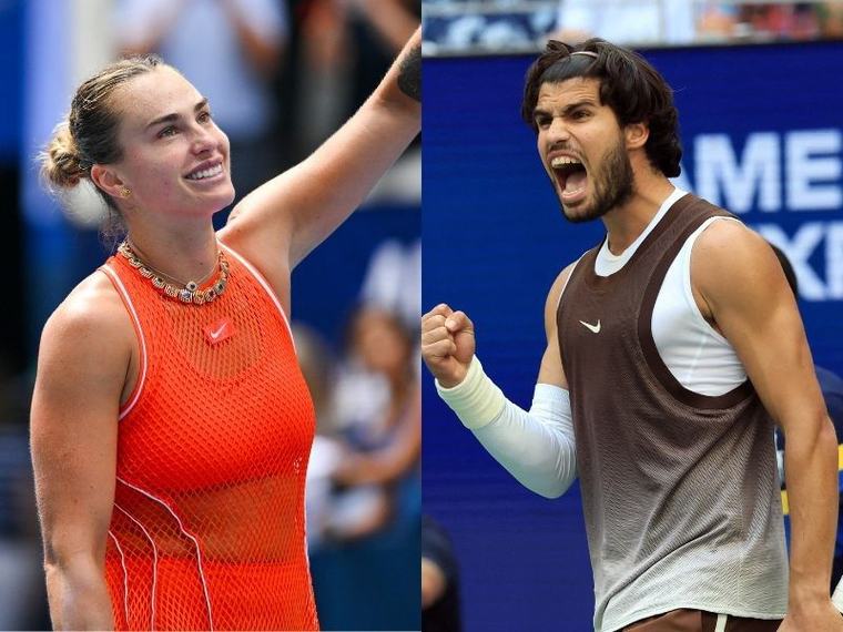 'Getting there' - Alcaraz into US Open last 16 along with Sabalenka