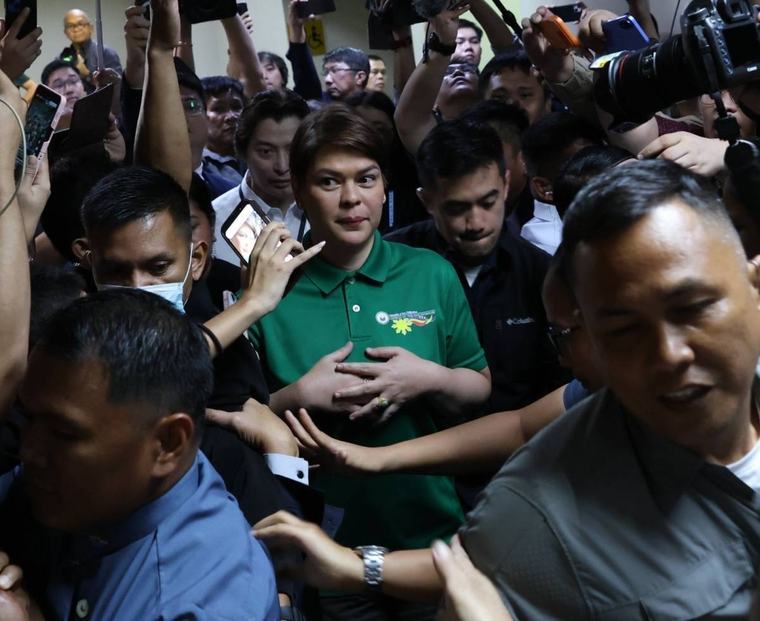 Court orders arrest of Vice President Duterte