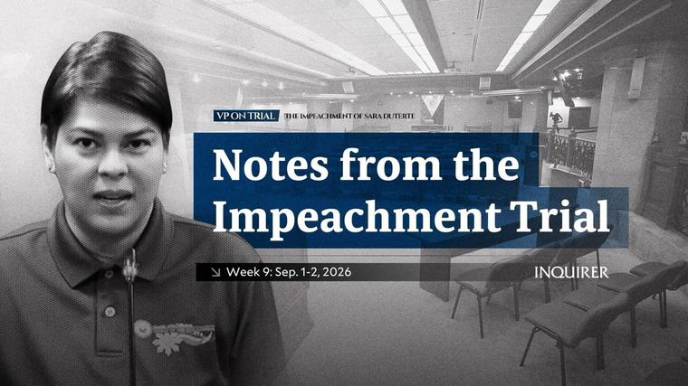 ICYMI: Sara Duterte impeachment trial Week 9 highlights